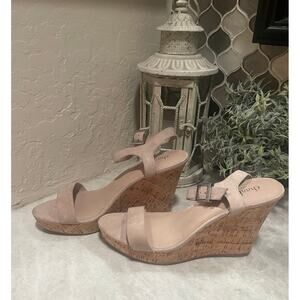 Charles David wedge sandals sz 10 NEW